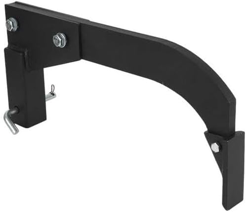 18-Inch Heavy-Duty Middle Buster Plow for ATV/UTV & Tractors with 2" Receiver, Easy One-Pin Mount, Rust-Resistant Carbon Steel, Includes 2 Replaceable Teeth for Enhanced Soil Penetration