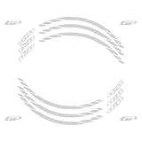 GP Kompozit Rim Strip Reflective Gray Compatible for Honda Dio 2021-2023
