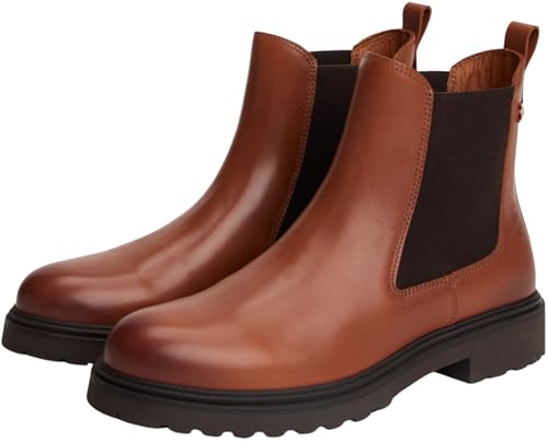 Bottines Tommy Hilfiger TH LEATHER CLEATED CHELS - vue 7