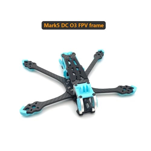 Châssis carbone Mark5 DC O3 structure DeadCat 5 pouces noire - 2