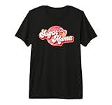 Sugar Mama Funny Mom Girl Donut Cupcake Ice Cream Tee Premium Tri-Blend T-Shirt