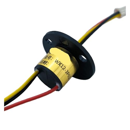 Connecteur de fil rotatif WX12-3P02 à 3 voies 2A pour transmission électrique de signaux
