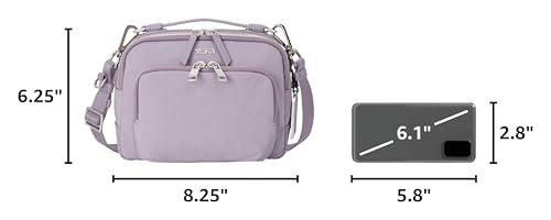Image of TUMI - Voyageur Teghan Crossbody - Women's Compact Everyday Purse with Leather Trim