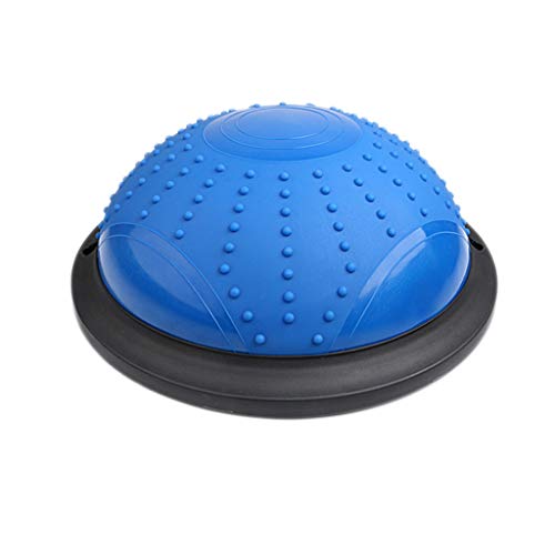 Yoga-Ball Wave Speed-Ball Fitness-Ball Balance-Ball Halbkugel-Ball Yoga-Ball Gewichtsverlust Shaping Beam Ball (Farbe: F, Größe: 46 cm)