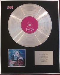 Century Music Awards BONNIE TYLER CD Platinum Disc- GREATEST HITS