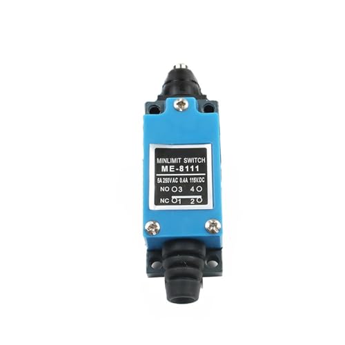 Interruptores de límite giratorios ME-8111 de CA 250V y contactos NC NO, pack de 5 4
