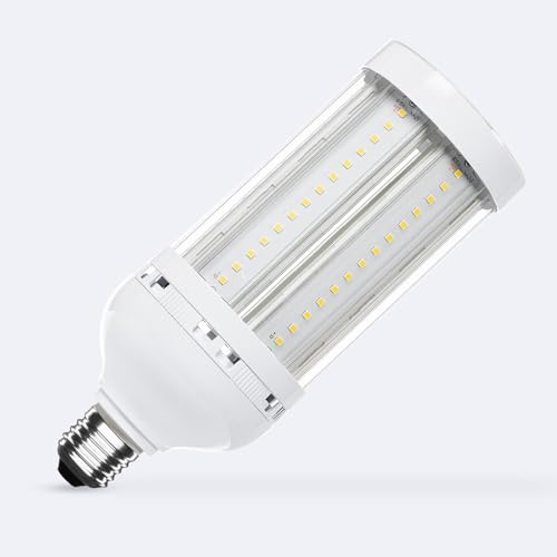 LEDKIA LIGHTING Bombilla LED E27 45W Alumbrado Público Corn IP65 Blanco Cálido 2700K