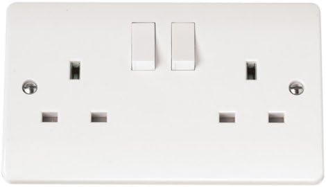 Click Mode 2G 13A Switched Socket White CMA036