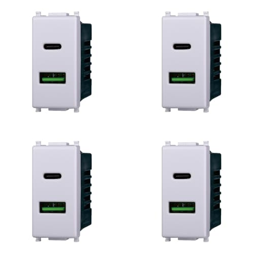 Prise chargeur double contre les câbles perdus chargez USB-C et USB-A ensemble - 2