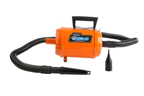 MetroVac Model DIDA-4DH Magic Air Commercial Inflator/Deflator - Sturdy All Steel Construction - 4 Horsepower Motor, 11.25A, 900W - 130 CFM/28000 FPM (Baked Enamel Finish)