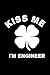 Kiss Me I'm Engineer: Engineer Lab Quadrille Graph Paper | Grid Format Journal Quad Ruled Notebook for Laboratory Work Mini Notepad: 120 Pages 6 x 9" (Notebooks for Students)