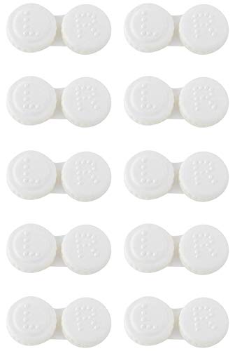 Visions India Anti Bacteria Leak Proof Contact Lens Case by VisionsIndia-10Pcs