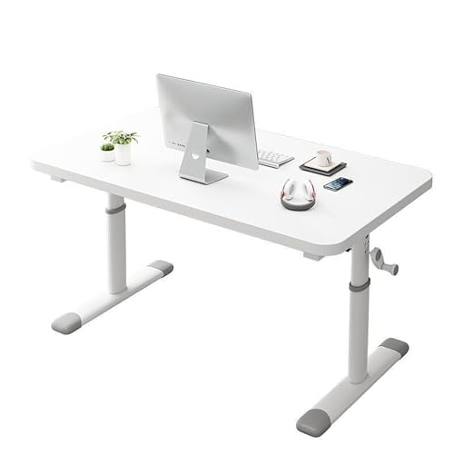 Comparison: Best 90Cm Stove 6 HAOYUNLLER Manual Height Adjustable Standing Desk, White Desktop with Carbon Steel Frame, 63-90cm Range, Anti-Slip Feet, Triangular Mechanics Design, Home Office Workstation (White, 120cm/47.2in)