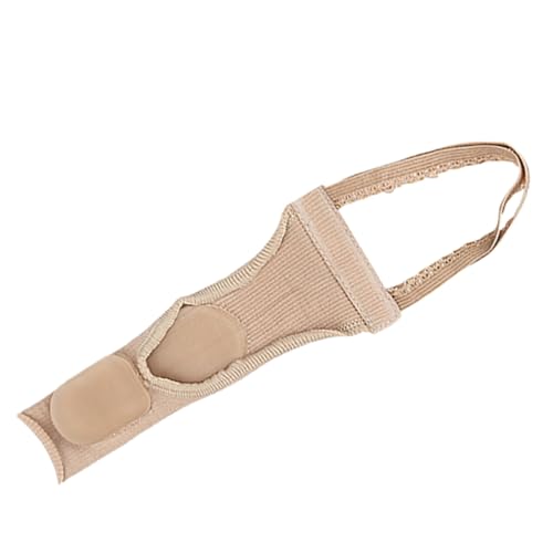 LIFKOME Toe Splitter Correct Foot Big Bunion Toes Toe Straighteners Toe Women Separator Feet Toe Brace Toe Spacers Preventer Toe Dividers Hammertoe Splint For Men Socks Nylon Fabric Khaki