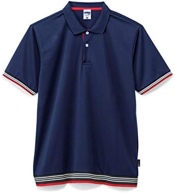 Amazon Co Jp 4 3oz ベーシック ドライポロシャツ 裾 リブライン入り ポリジン加工 抗菌 防臭 Uvカット 紫外線カット メッシュ メンズ レディース Ms3122 8 ネイビー Sサイズ ファッション