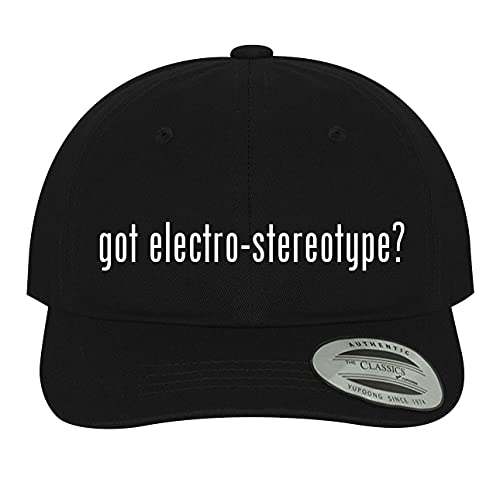 Electro-Stereotype Black Dad Hat Baseball Cap