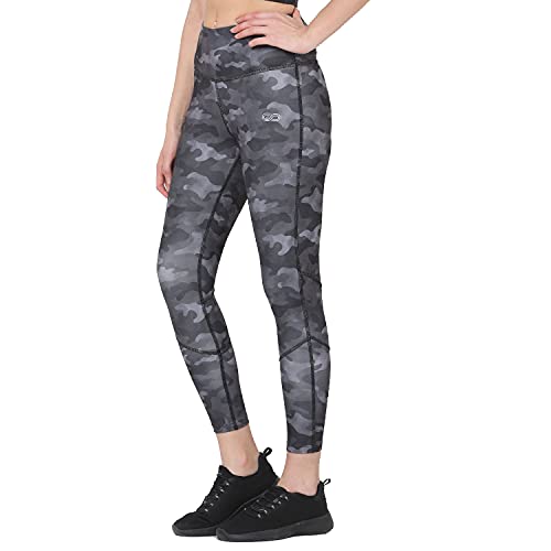 Image of Silvertraq Women's Ath Perform Printed 7 /8 High Waist Leggings