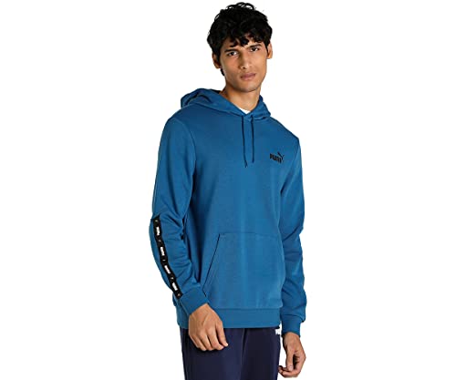 Image of Puma Men Cotton Hooded Neck Sweatshirt