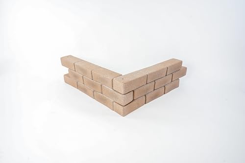 Jardinière surélevée aspect brique en polyuréthane haute densité durable