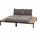 Siena Garden Lounge Recamiere Alvida rechts Anthrazit Teak