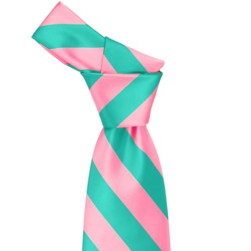 Image of tiemart Men's Striped Tie Standard Length