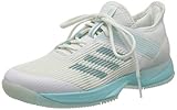 adidas adizero hallenschuhe  adidas Damen Adizero Ubersonic 3w X Parley Fitnessschuhe, Mehrfarbig (Espazu/Ftwbla/Ftwbla 000), 39 1/3 EU