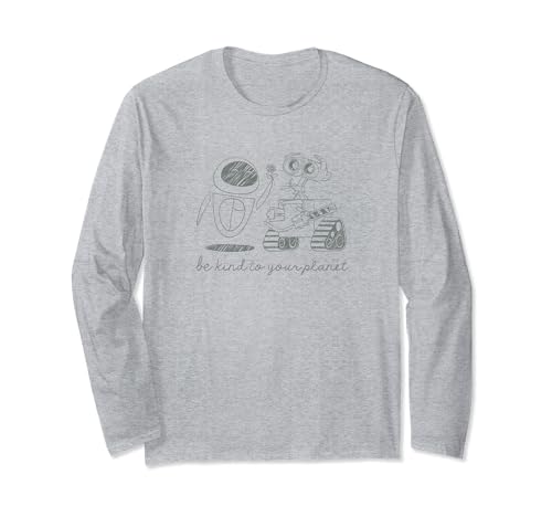 T-shirt long sleeve Wall-E Disney Pixar le cadeau idéal pour fan d'animation