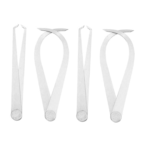 MUCKLILY 4pcs Tool Caliper for Carving Shaping Modeling Carpentry Caliper Easy Measurement Transfer