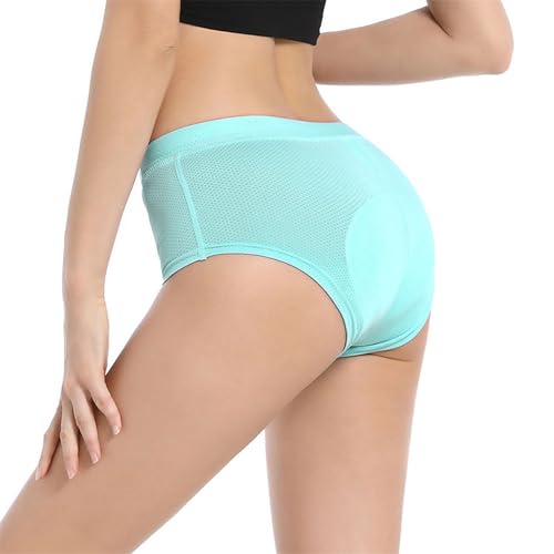 Legou Short feminino de ciclismo, elástico e respirável, Preto, P