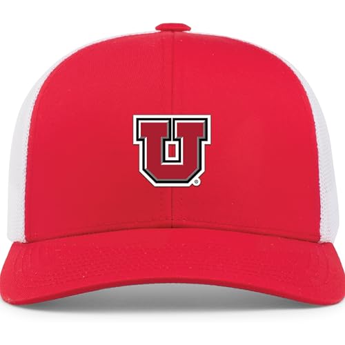 Pacific Headwear NCAA Utah Men's Trucker Snapback Cap
