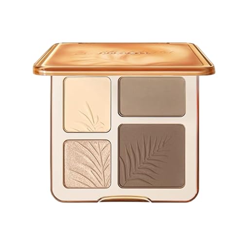 Paleta de Maquillaje Contorno | Sombra De Ojos Mate De Larga Duración - Paleta De Maquillaje Viaje Mujer | Para Uso Diario Viajes Fotos Citas Fiesta Boda Mujeres Jóvenes Y