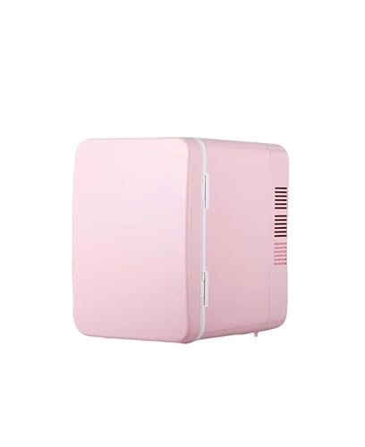 Image of Frostorm compact Mini Fridge for Car Pink - Large Capacity, Single Door Mini Fridge Low Noise 30DB for Bedroom, Office, Dorm, Apartment, Car (Pink)