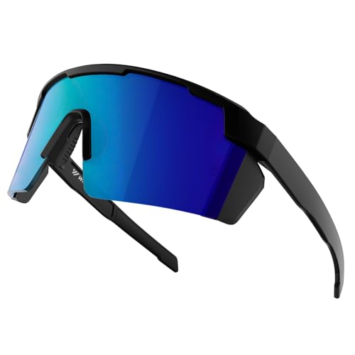 Image of WISTON XL Z87 Sunglasses for Big Wide Heads Men Women,TR90 Ultralight UV400 Protection Sun Glasses Z8224