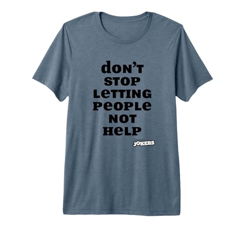 Don't Stop V2 T-Shirt Men's Premium Tri-blend T-Shirt, Slate Grey, Small