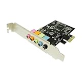 PCIE Sound Card 4.1 4 Track Inbuilt Stereo Panel PCI-X (1 Pcs) Audlo Adaptier Desktop Computer Volume Sound Effects Converter New 2026 High for Reliable Electronic Component