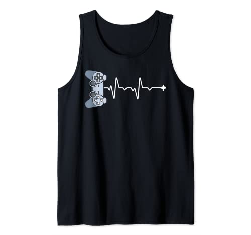 Gamer Heartbeat Controller Video Game Lover Player Passion Canotta