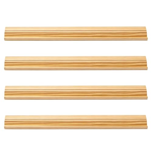 Générique Supports de | 4 pièces antidérapantes en Bois,Supports de Mahjong de Voyage pour Table - pour Le Camping Les Pique-Niques Soirées Jeux Fêtes Réunions Club Plein