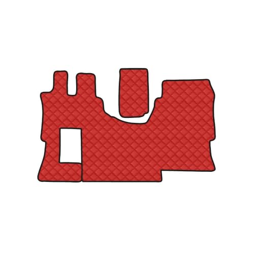 Lampa 96552 Tappeto Unico In Skeentex - Rosso