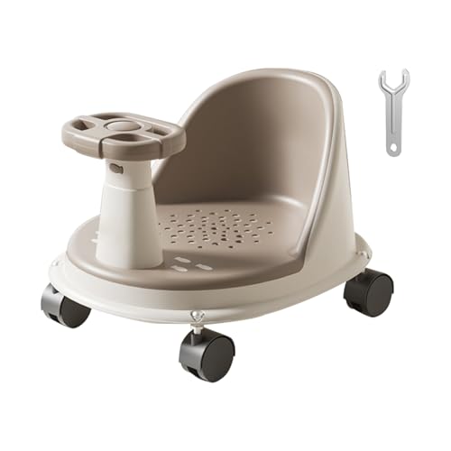 Opiniones y reviews de Accesorios infantiles para ducha favoritos de las personas. 43 Asiento De Baño Para Bebé,Silla De Baño Infantil - Accesorio De Ducha Con Ruedas Antideslizante Cómodo Para Baño Seguro De Niños En Casa Con Asistencia Para Sentarse