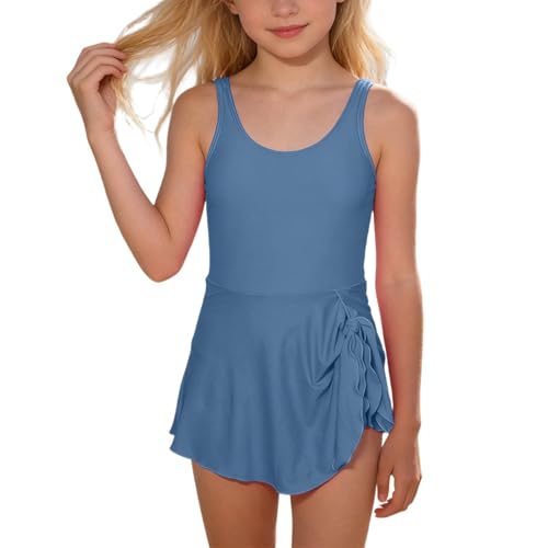 Tankini para niñas con tirantes ajustables y diseño ideal para tomar el sol de forma cómoda