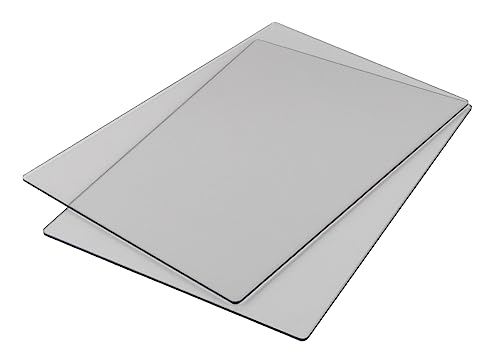 Rayher Plaque de découpe pour machine de découpe et embossage Rayher hobby A4 n°50275000, transparent, 2 pces., 22X32X0,3cm, réassortiment-50279000