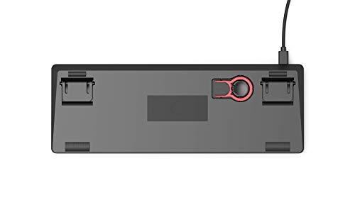 GLORIOUS Custom Gaming Keyboard - GMMK 60% Percent Compact Barebone - USB C Wired Mechanical Keyboard Kit - RGB Hot Swappable Switches & Keycaps - Black Metal Top Plate by GLORIOUS - Image 4