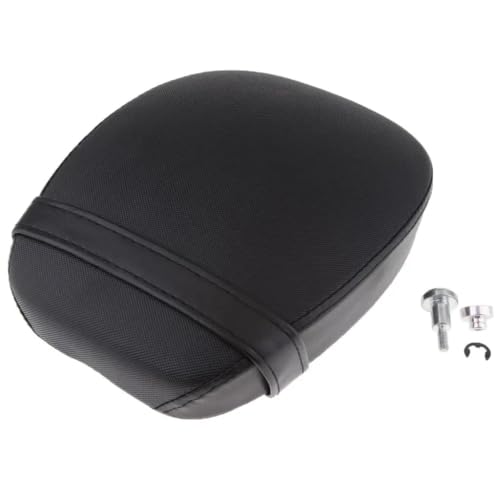 Silla trasera negra de densidad premium para motocicletas Sportster 48 y XL1200