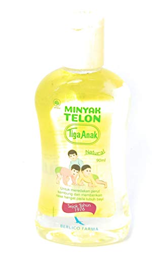 Tiga Anak Minyak Telon Oil, 90 Ml