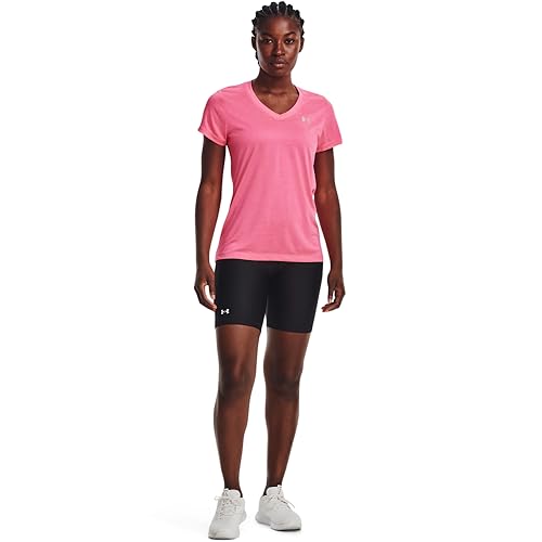 Image of Under Armour Womens Tech V-Neck Twist Short-Sleeve T-Shirt