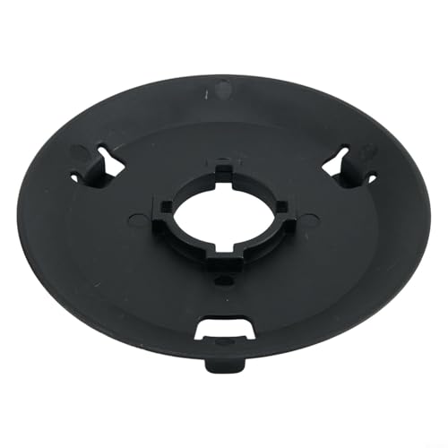 Vibsky Protector de gancho de masa en forma de C para batidoras de soporte de cocina, diseño antiobstrucciones, material robusto, negro, 4.92 pulgadas