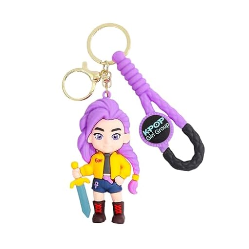 Xtaguvdm Hunters Schlüsselanhänger Niedliche Schlüsselanhänger Cartoon-keychain,Fan Merch,3D model keychain,Collectors´ gifts (A) | Ya disponible en tu tienda friki favorita! En mundofriki.es!