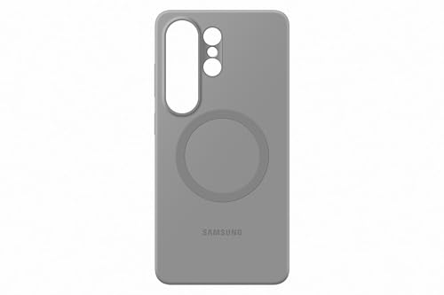 Image of Samsung Galaxy S26 Ultra Silicone Magnet Phone Case, Soft-Touch, Durable Grip, Great Feel, Gray
