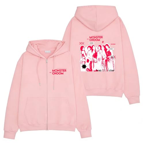 Sweat à capuche album CHOOM coton zip manches longues vêtement fans merch