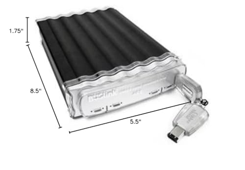 Image of BUSlink CSX-24TSU3 24TB Mode 0 Key HDD USB 3.2 Gen 1 (3.0) /eSATA CipherShield FIPS 140-2 512-bit AES HIPAA Hardware Encrypted External Desktop Drive